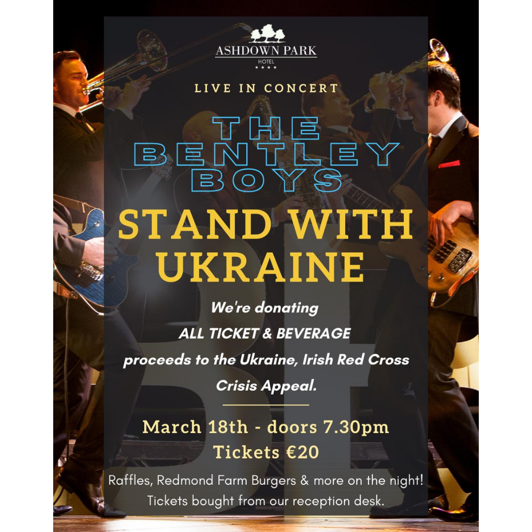 Stand with Ukraine by The Ashdown Park Hotel