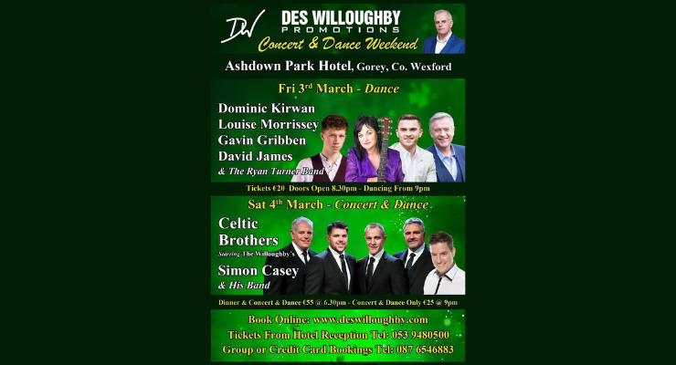 Celtic Brothers (Starring The Willoughby’s) Simon Casey & His Band
