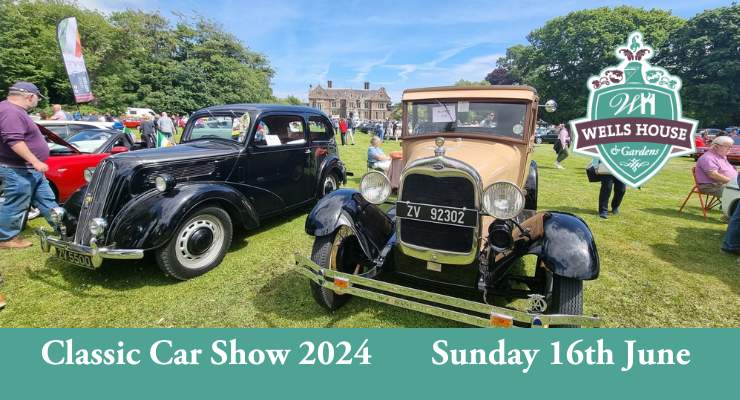 Classic Car Show Wells House and Gardens 2023