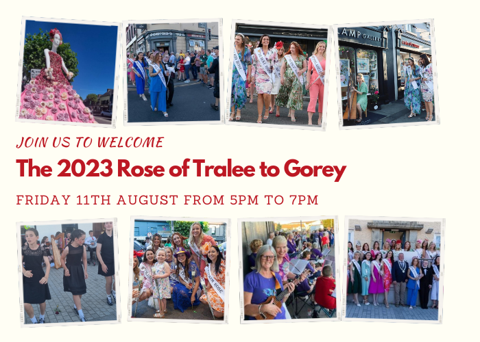 Gorey Town Welcomes the 2023 Rose of Tralee