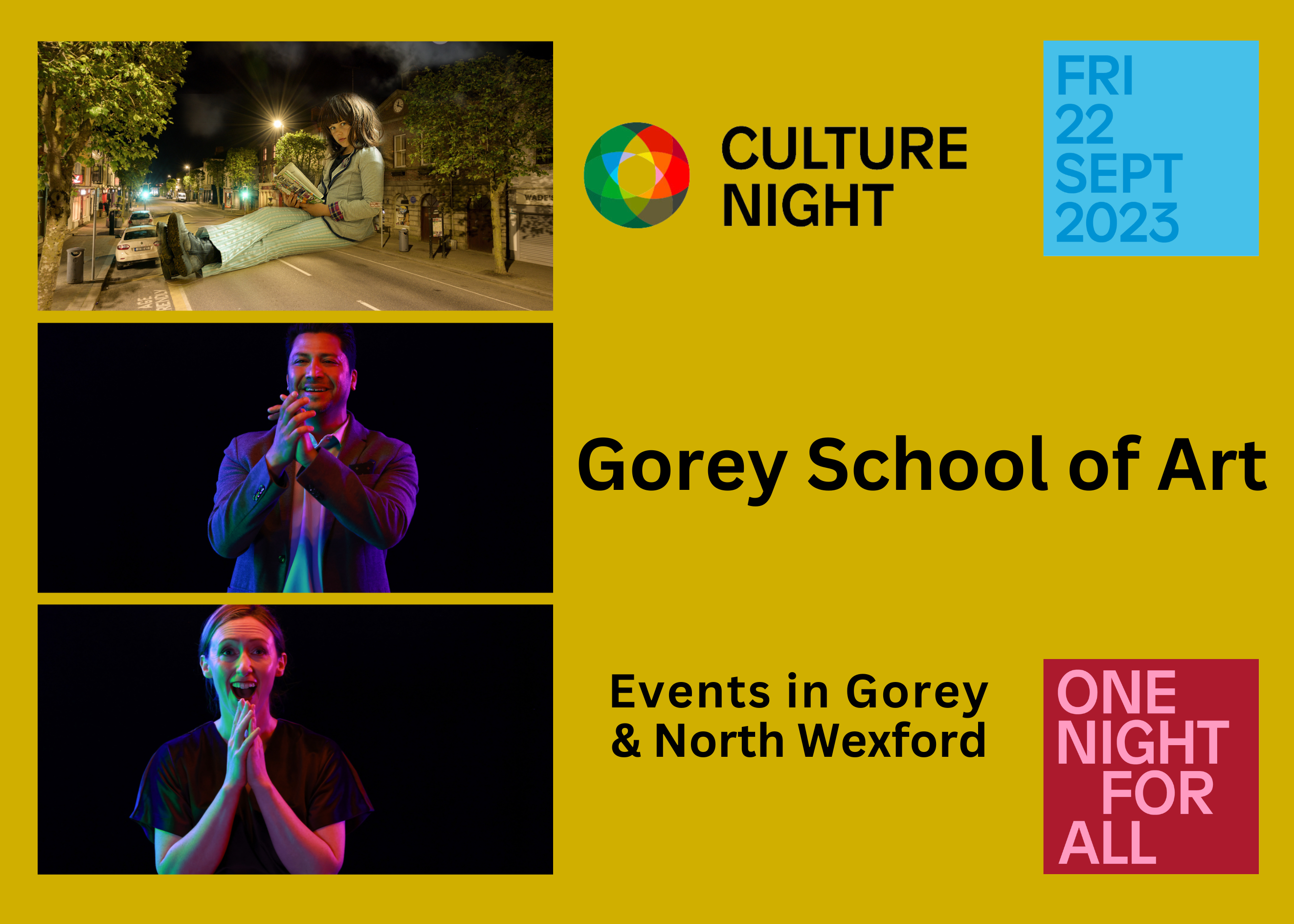 Culture Night 2023 - Gorey school of art
