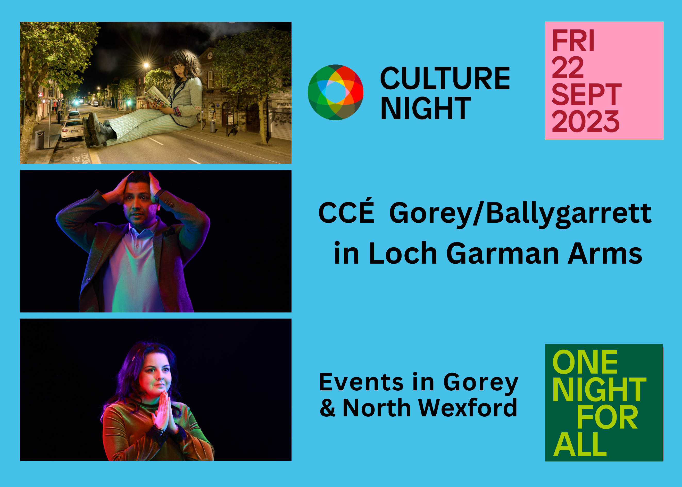 Culture Night Gorey 2023 -CCÉ Gorey Ballygarrett 