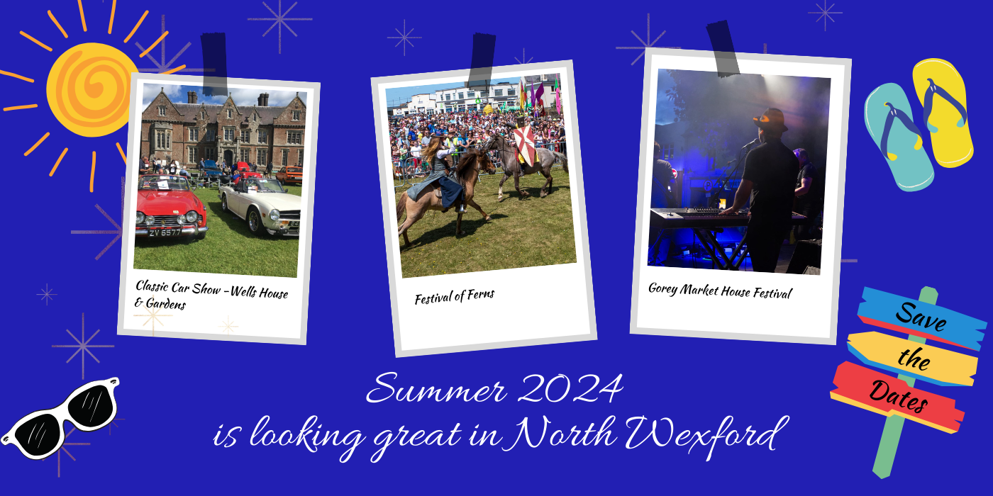 summer in North wexford save the dates