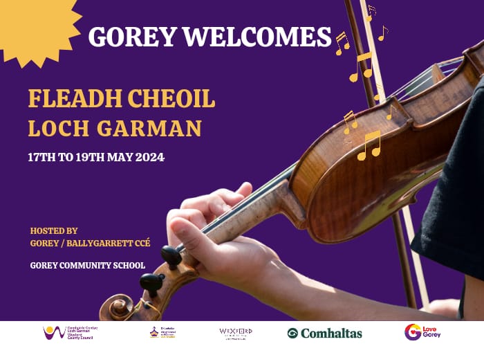 Gorey Welcomes Fleadh Cheoil Loch Garman