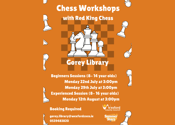 Chess workshops Gorey Library