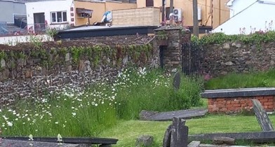 boundary walls gorey graveyard