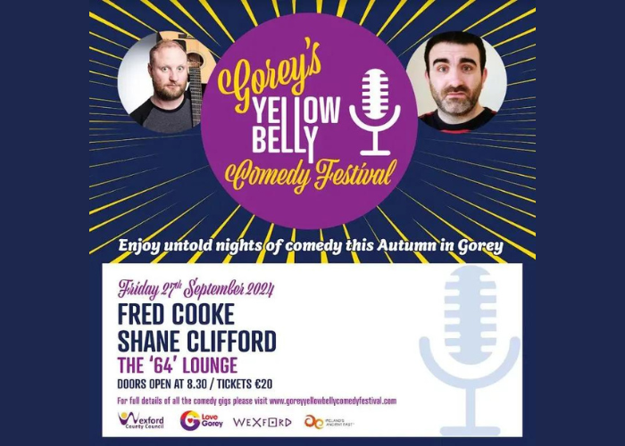 Fred Cooke and Shane Clifford Gorey Yellow Belly Festival 2024