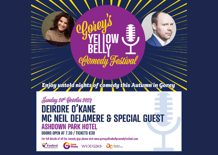 Neil Delamere Deridre Okane Gorey Yellow Belly Festival 2024