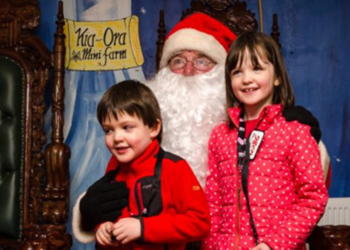 Visit Santa Claus In Kia Ora Mini Farm